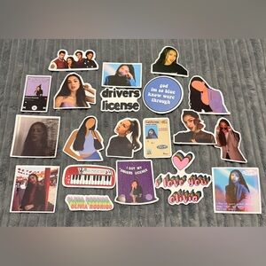 20 PCs Olivia Rodrigo Sticker Set